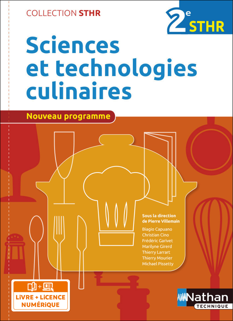 Sciences et technologies culinaires - 2de STHR - Coll. STHR - Ed. 2016
