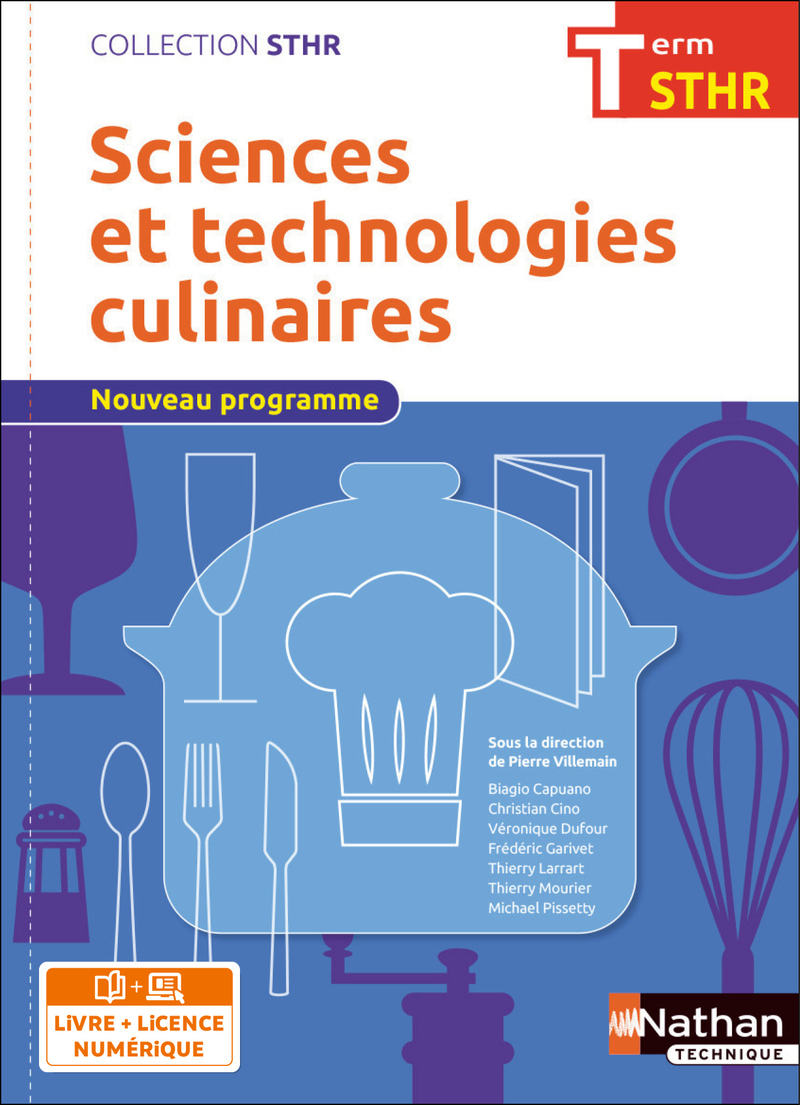 Sciences et technologies culinaires - Term Bac STHR - Coll. STHR - Ed. 2017