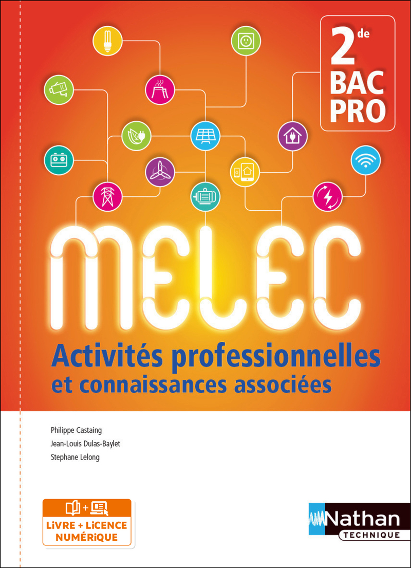 Activités professionnelles et connaissances associées - 2de Bac Pro MELEC