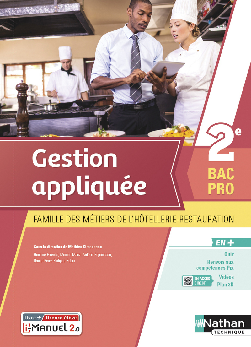 Gestion appliquée - 2de Bac Pro FMHR - Ed. 2021