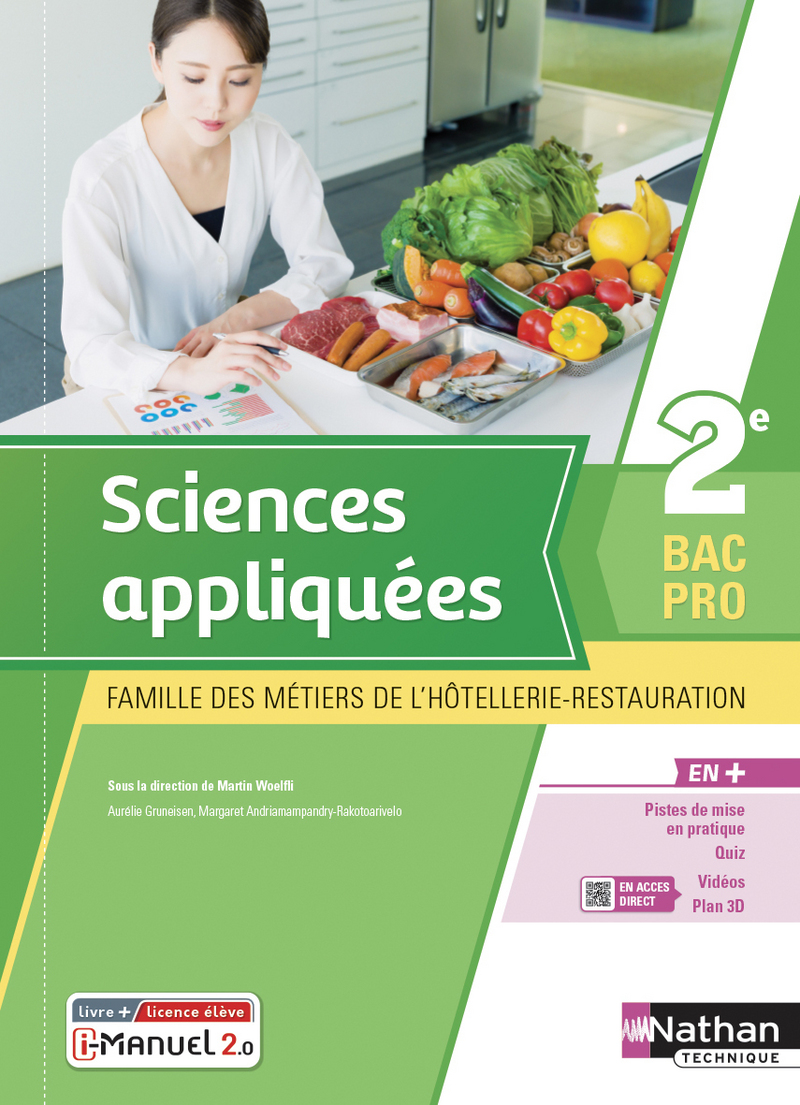 Sciences appliquées - 2de Bac Pro FMHR - Ed. 2021