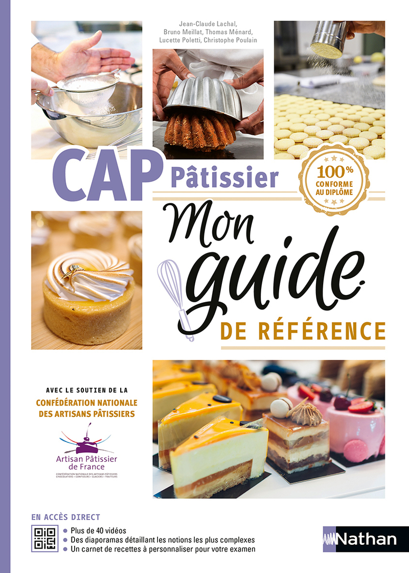 Mon guide de référence - CAP Pâtissier - Ed. 2024