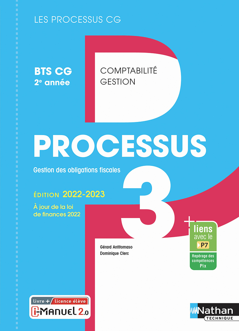 Processus 3 - BTS 2ème année CG 
(Les processus CG)