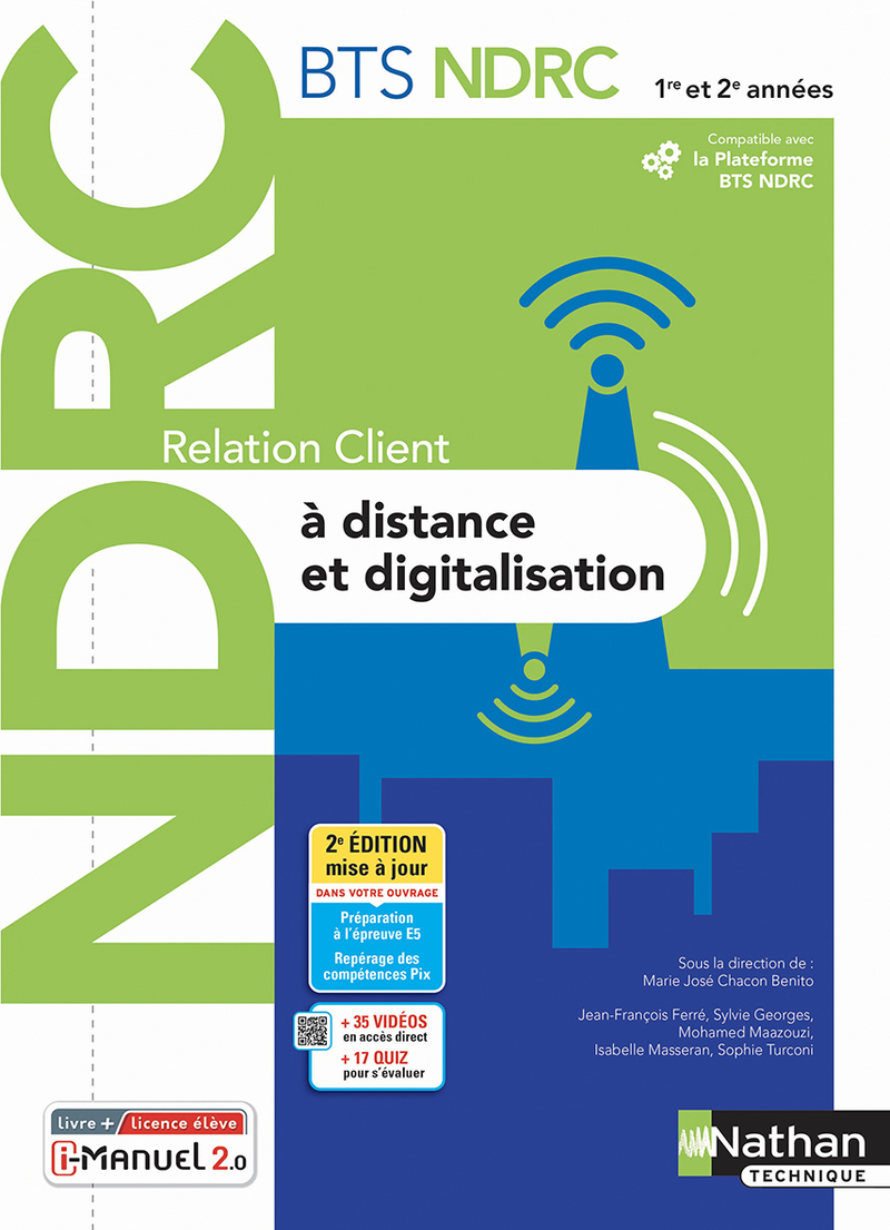 Relation clients à distance et digitalisation 
- BTS NDRC 1ère et 2éme années