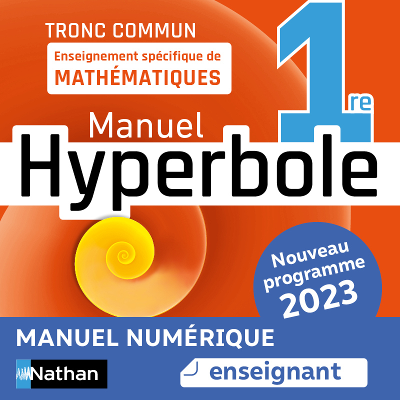 Manuel Hyperbole 1re - éd. 2023