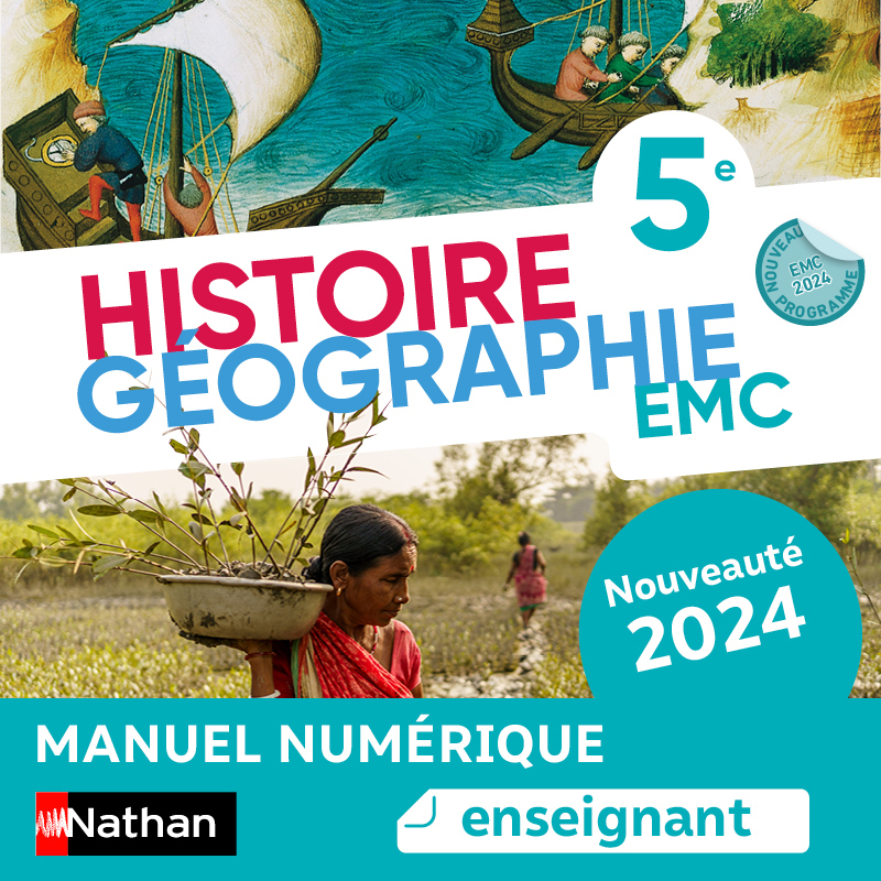 Histoire-Géographie EMC 5e - 2024
