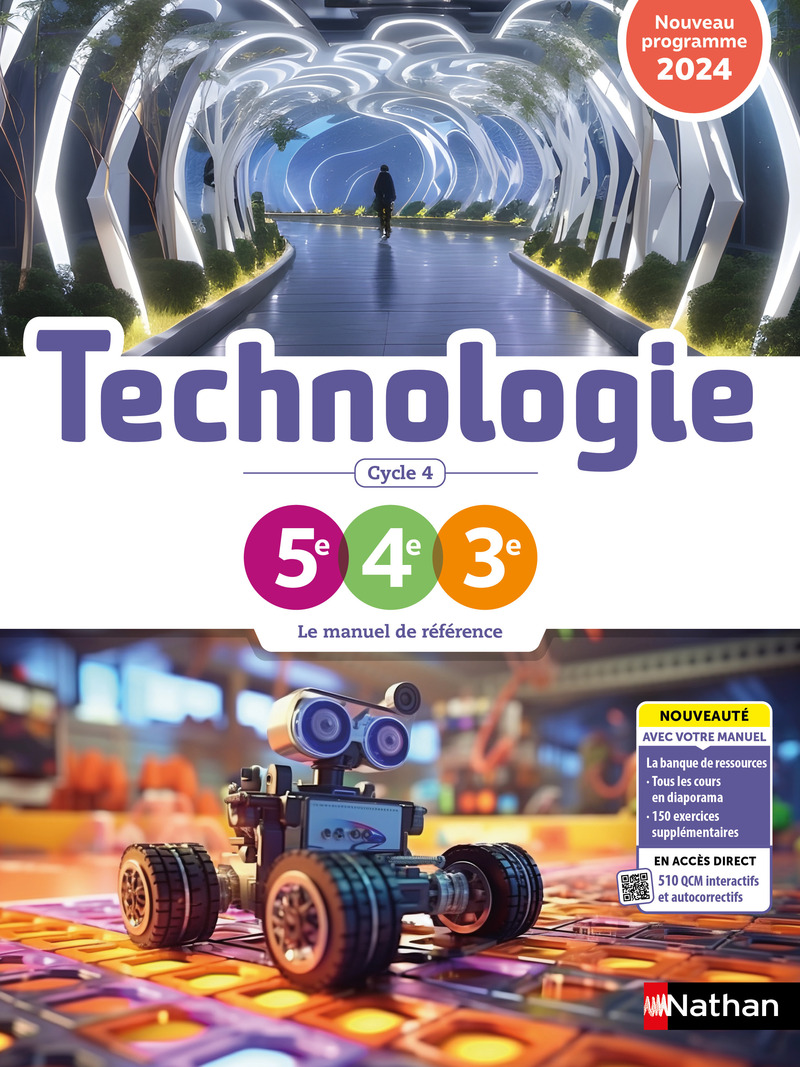 Technologie - Collège Cycle 4 5ème/4ème/3ème - Ed. 2024