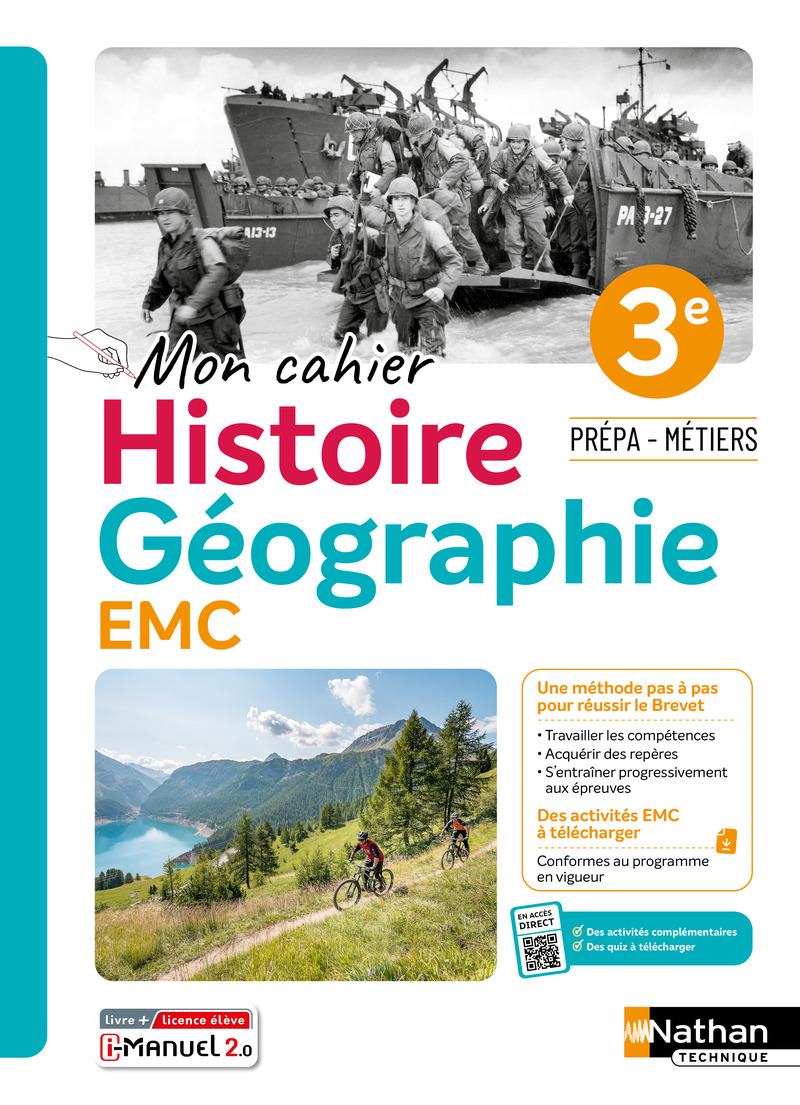 Histoire-Géographie-EMC - 3e Prépa-Métiers - Ed. 2024