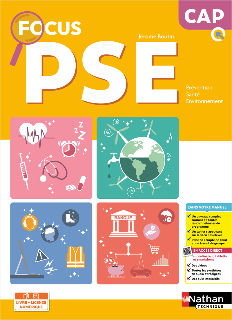 Prévention Santé Environnement - CAP - Coll. Focus PSE - Ed. 2026