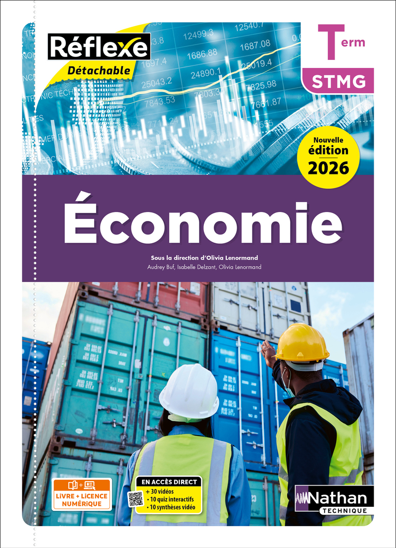 Économie - Term STMG - Coll. Réflexe - Ed. 2026 - pochette